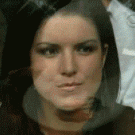 Hot chick Gina Carano in the audience